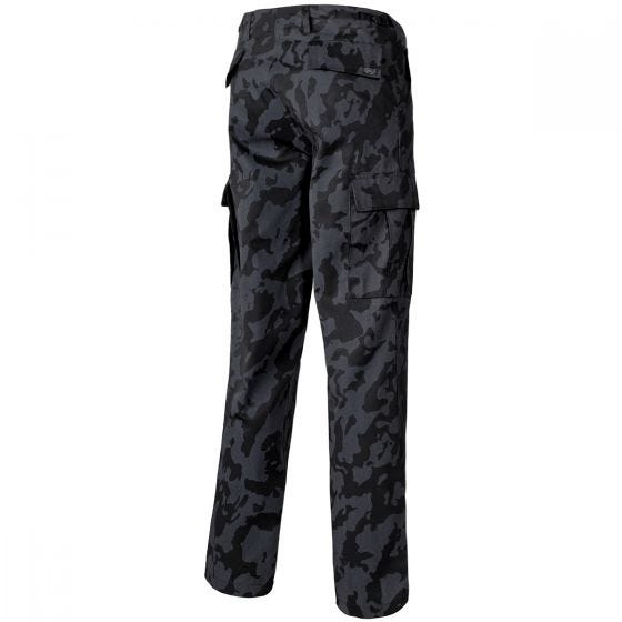 MFH US BDU Combat Trousers Night Camo