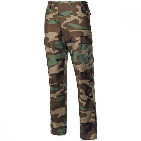 MFH US BDU Combat Trousers Woodland