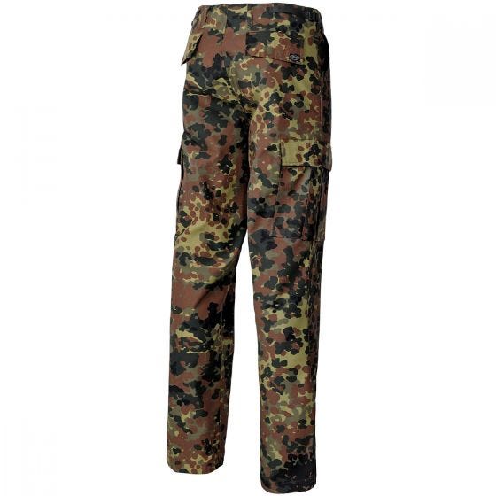 MFH US BDU Combat Trousers Flecktarn