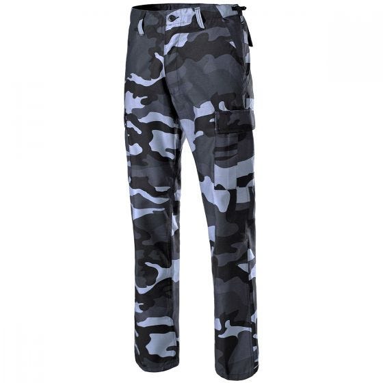 MFH US BDU Combat Trousers Skyblue