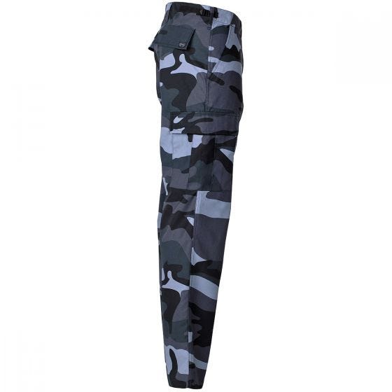 MFH US BDU Combat Trousers Skyblue