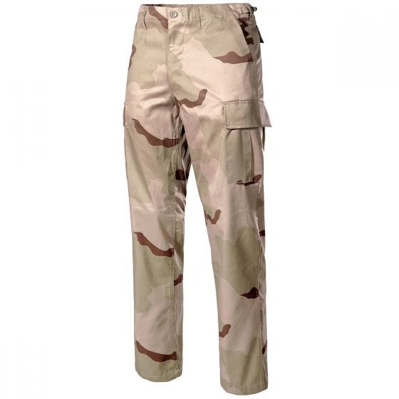 MFH US BDU Combat Trousers 3-Colour Desert