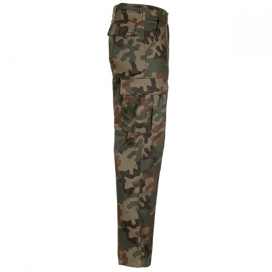 MFH US BDU Combat Trousers Polish Woodland