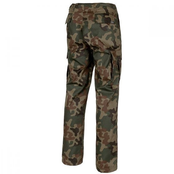 MFH US BDU Combat Trousers Polish Woodland