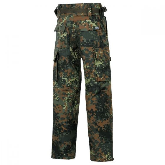 MFH Commando Trousers Smock Ripstop Flecktarn