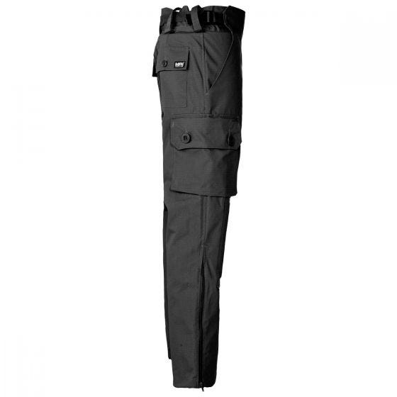 MFH Commando Trousers Smock Ripstop Black