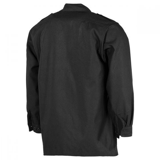 MFH US Long Sleeved Shirt Black