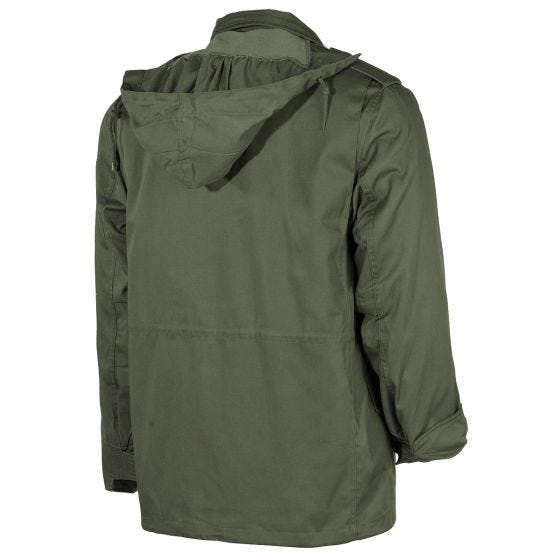 MFH US M65 Field Jacket with Quilted Lining OD Green