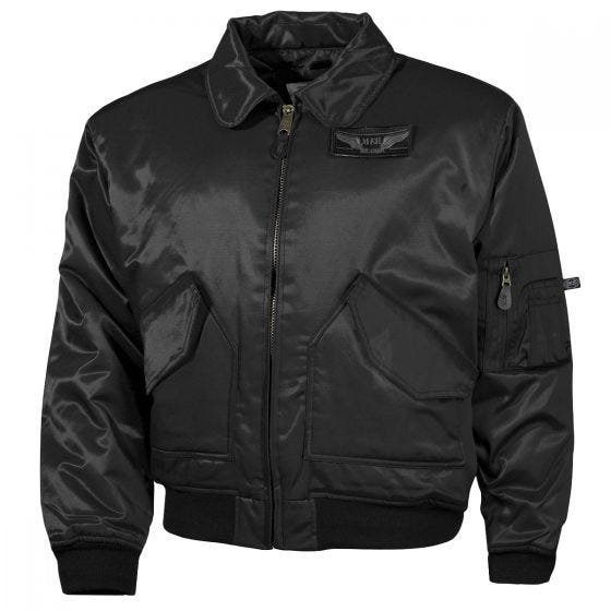 MFH US CWU Flight Jacket Heavy Version Black