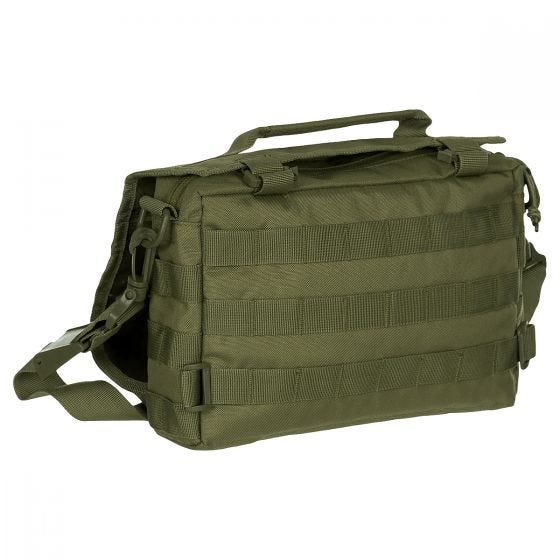 MFH MOLLE Shoulder Bag Padded Straps Olive