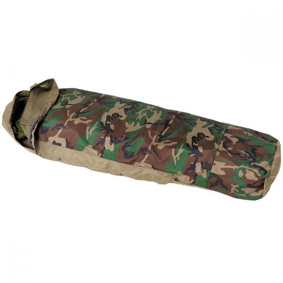 MFH Modular Sleeping Bag Cover Woodland