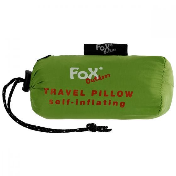 Fox Outdoor Inflatable Travel Pillow Olive