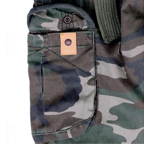 Surplus Ladies Premium Trousers Slimmy Woodland Camo