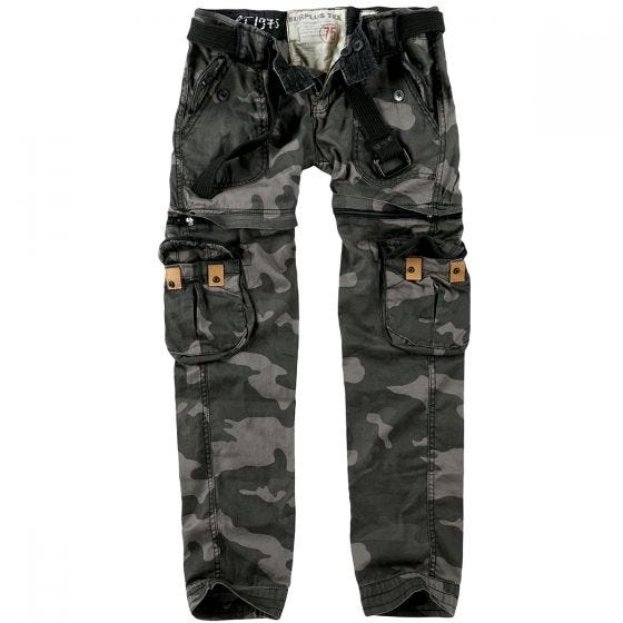 Surplus Ladies Trekking Premium Trousers Black Camo