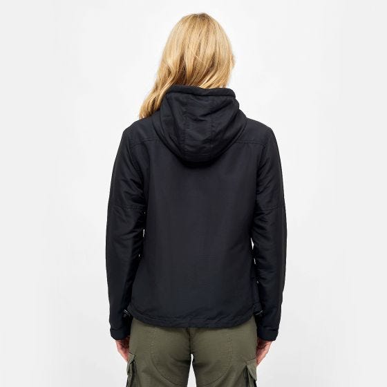 Brandit Ladies Windbreaker Front Zip Black