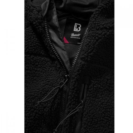 Brandit Ladies Teddyfleece Jacket Black