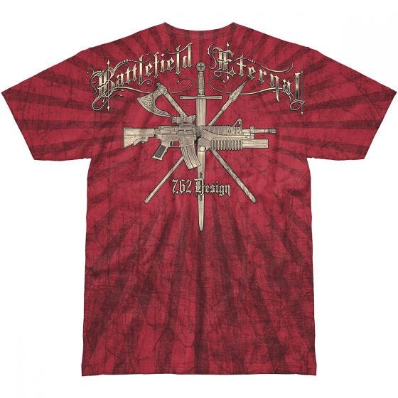 7.62 Design Battlefield Eternal T-Shirt Scarlet