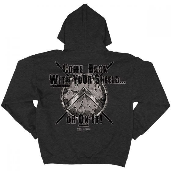 7.62 Design With Your Shield Hoodie Charcoal Heather