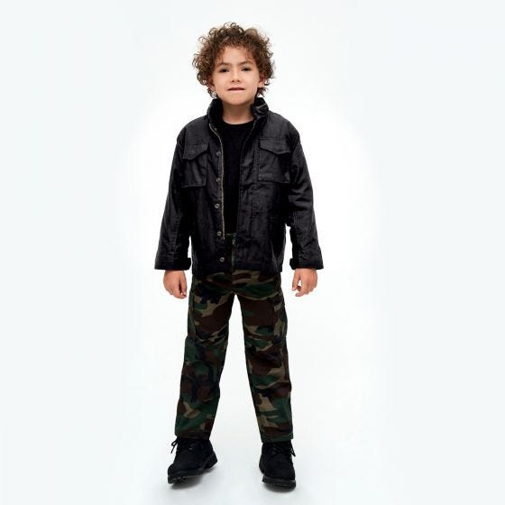 Brandit Kids M-65 Standard Jacket Black