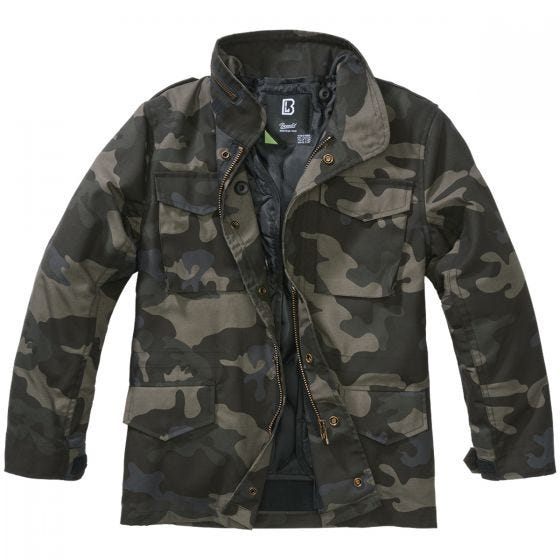 Brandit Kids M-65 Standard Jacket Dark Camo