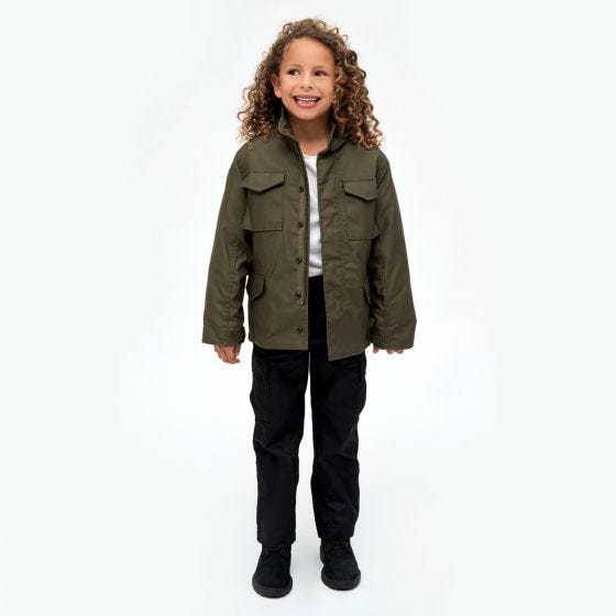 Brandit Kids M-65 Standard Jacket Olive