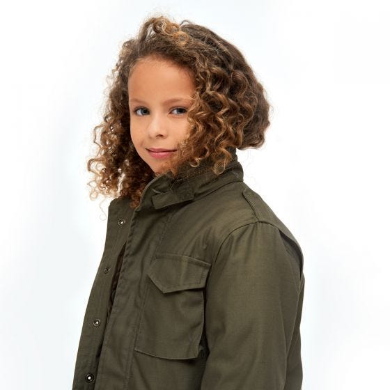 Brandit Kids M-65 Standard Jacket Olive