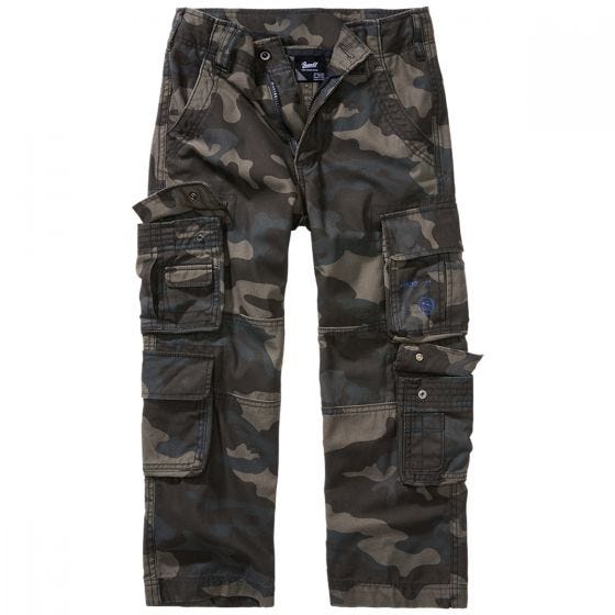 Brandit Kids Pure Trousers Dark Camo