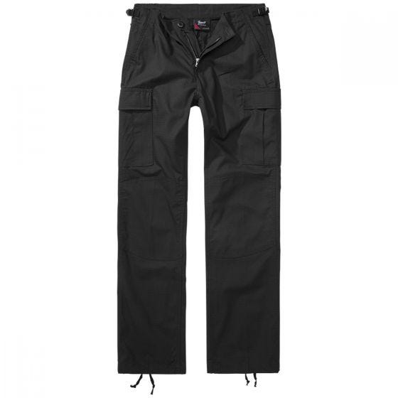 Brandit Ladies BDU Ripstop Trousers Black