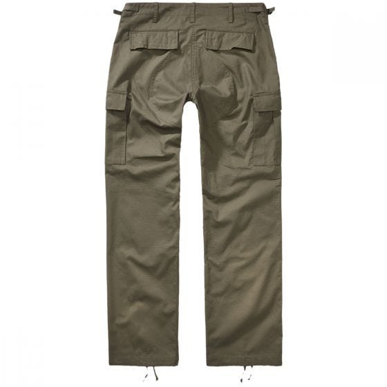 Brandit Ladies BDU Ripstop Trousers Olive