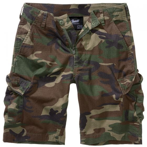 Brandit Kids BDU Shorts Woodland