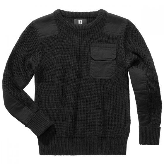 Brandit Kids BW Pullover Black