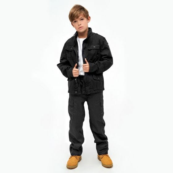 Brandit Kids Britannia Jacket Black