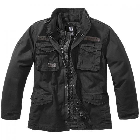 Brandit Kids M-65 Giant Jacket Black