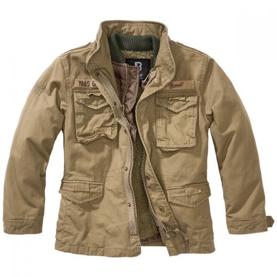 Brandit Kids M-65 Giant Jacket Camel