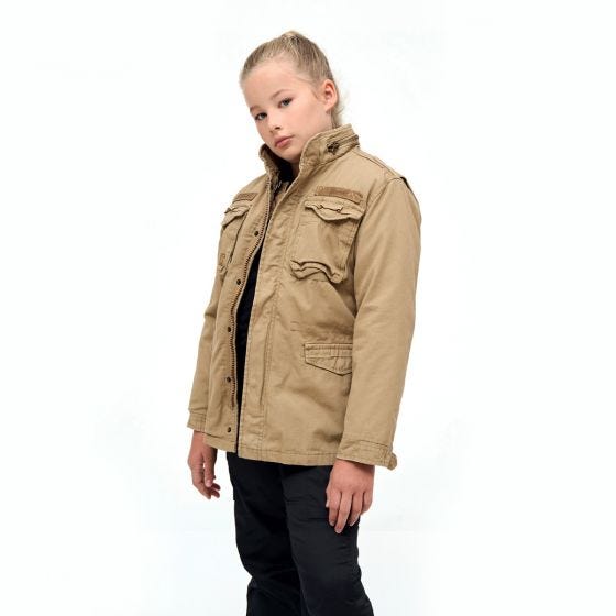 Brandit Kids M-65 Giant Jacket Camel