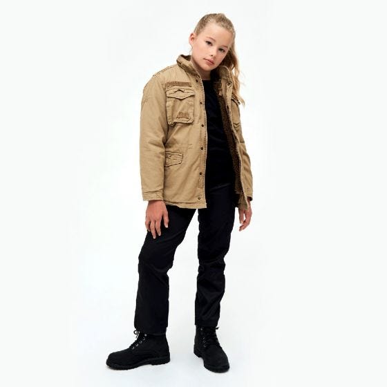 Brandit Kids M-65 Giant Jacket Camel