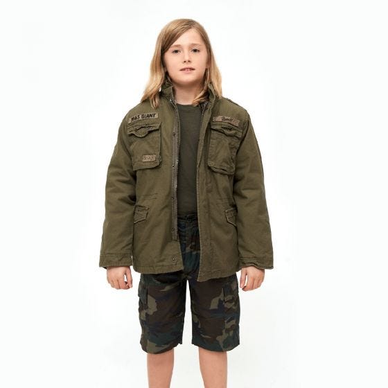 Brandit Kids M-65 Giant Jacket Olive