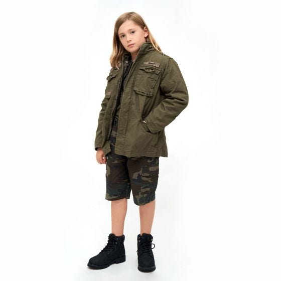 Brandit Kids M-65 Giant Jacket Olive