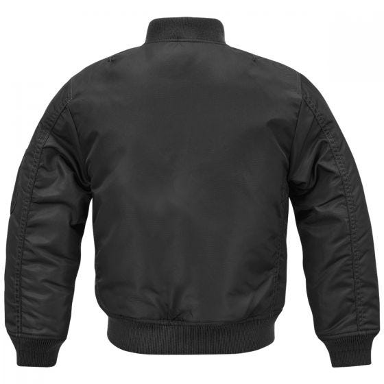 Brandit Kids MA1 Jacket Black