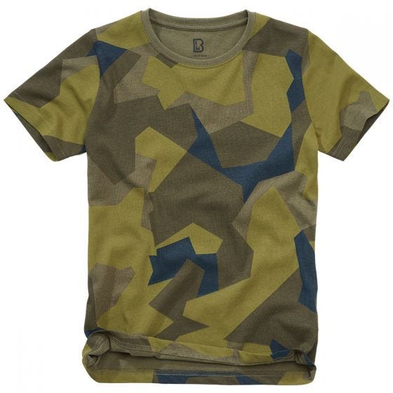 Brandit Kids T-Shirt Swedish M90 Camo