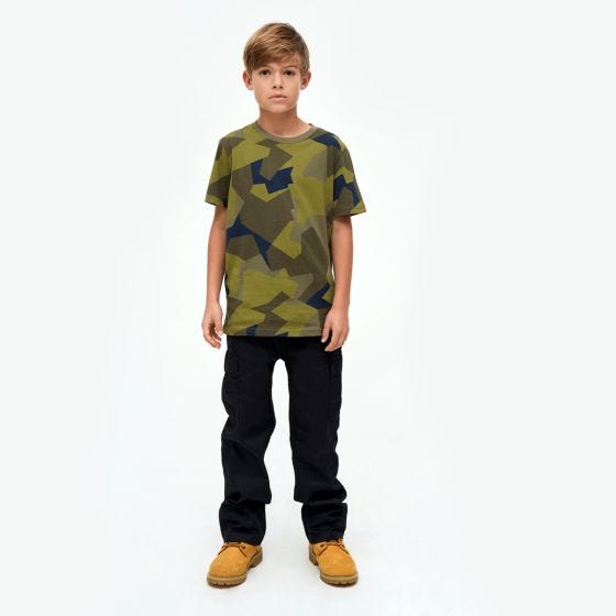 Brandit Kids T-Shirt Swedish M90 Camo