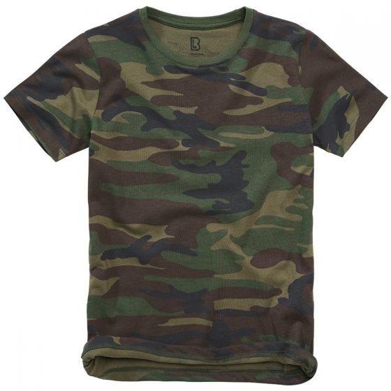 Brandit Kids T-Shirt Woodland