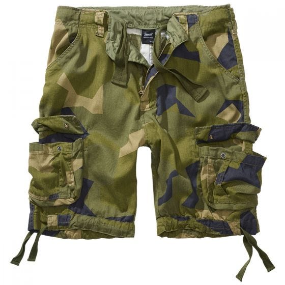 Brandit Urban Legend Shorts Swedish M90 Camo