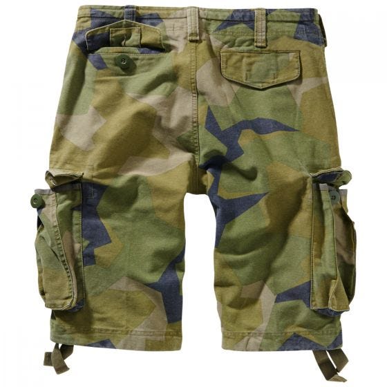 Brandit Vintage Classic Shorts Swedish M90 Camo