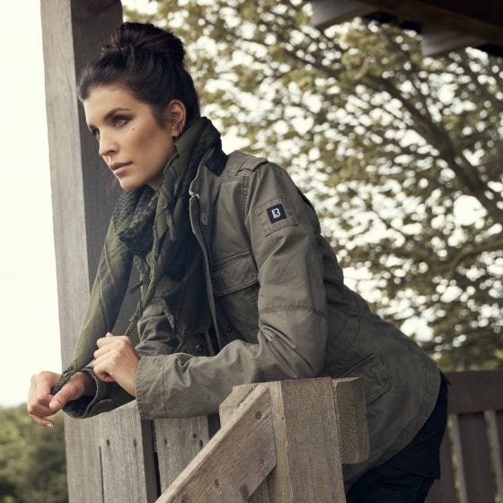 Brandit Ladies Britannia Jacket Olive