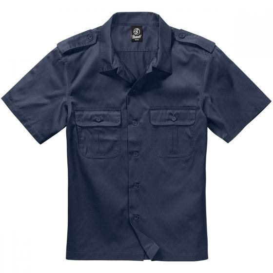 Brandit US Shirt Short Sleeve Navy