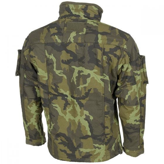 MFH US Combat Fleece Jacket Czech Woodland