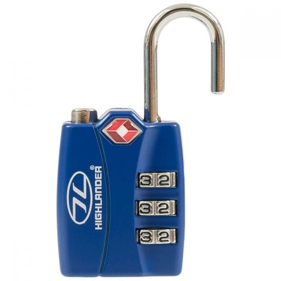 Highlander TSA Alert Combination Lock