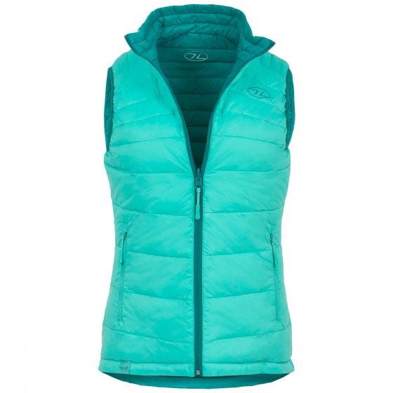 Highlander Womens Reversible Gilet Emerald/Mint