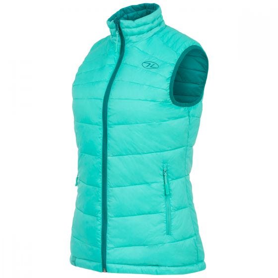 Highlander Womens Reversible Gilet Emerald/Mint